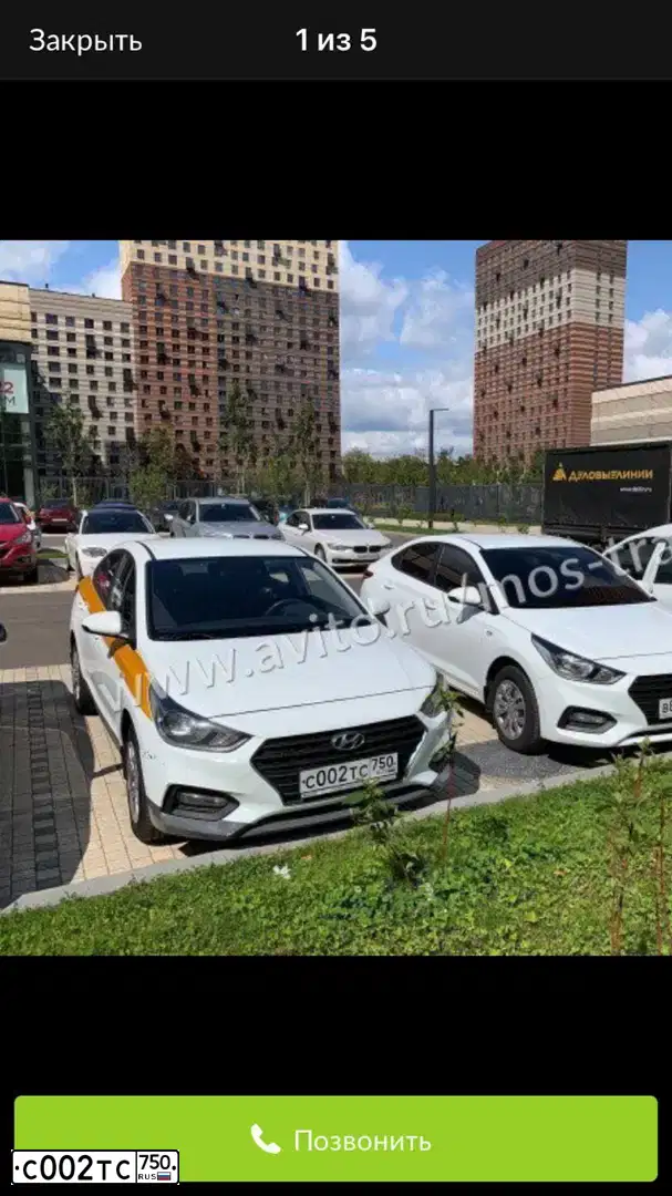 Фото автомобиля HYUNDAI SOLARIS, 2018 — госномер Т700АС58. Цвет: Белый