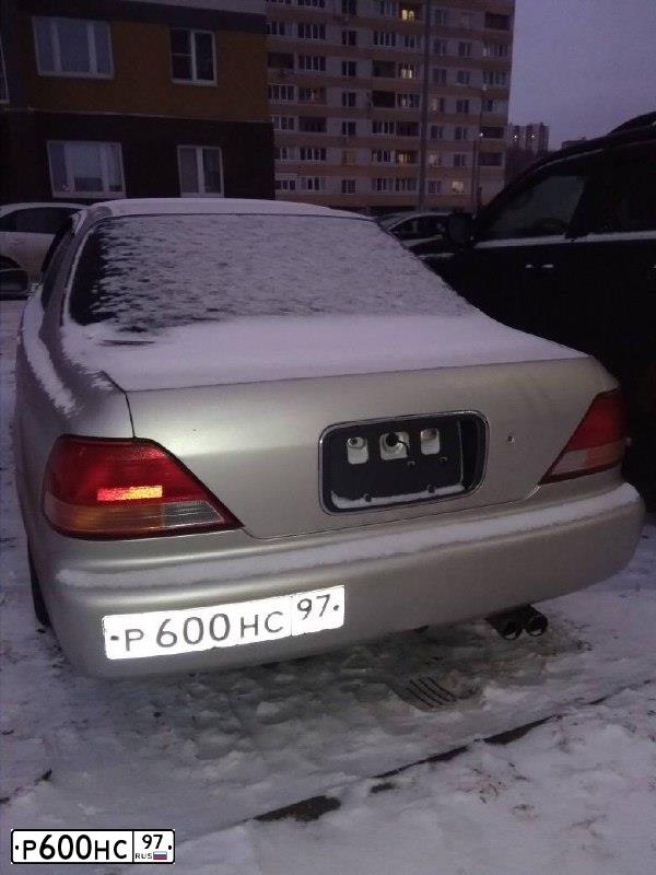 Фото автомобиля ХОНДА САБЕР ХОНДА САБЕР, 1997 — госномер В696РК12. Цвет: Серый