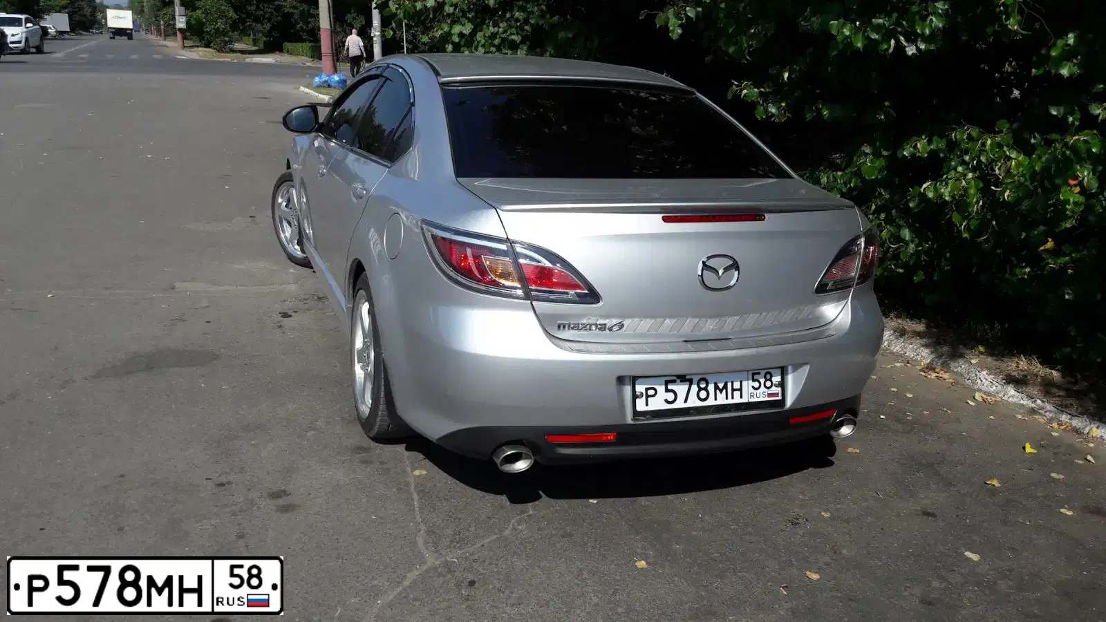 Фото автомобиля MAZDA 6, 2012 — госномер Н156НМ58. Цвет: СЕРЕБРИСТЫЙ
