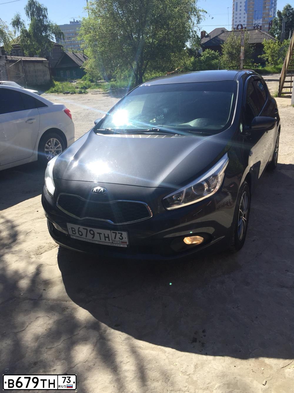 Фото автомобиля CITROEN C4, 2013 — госномер В679ТМ73. Цвет: КОРИЧНЕВЫЙ