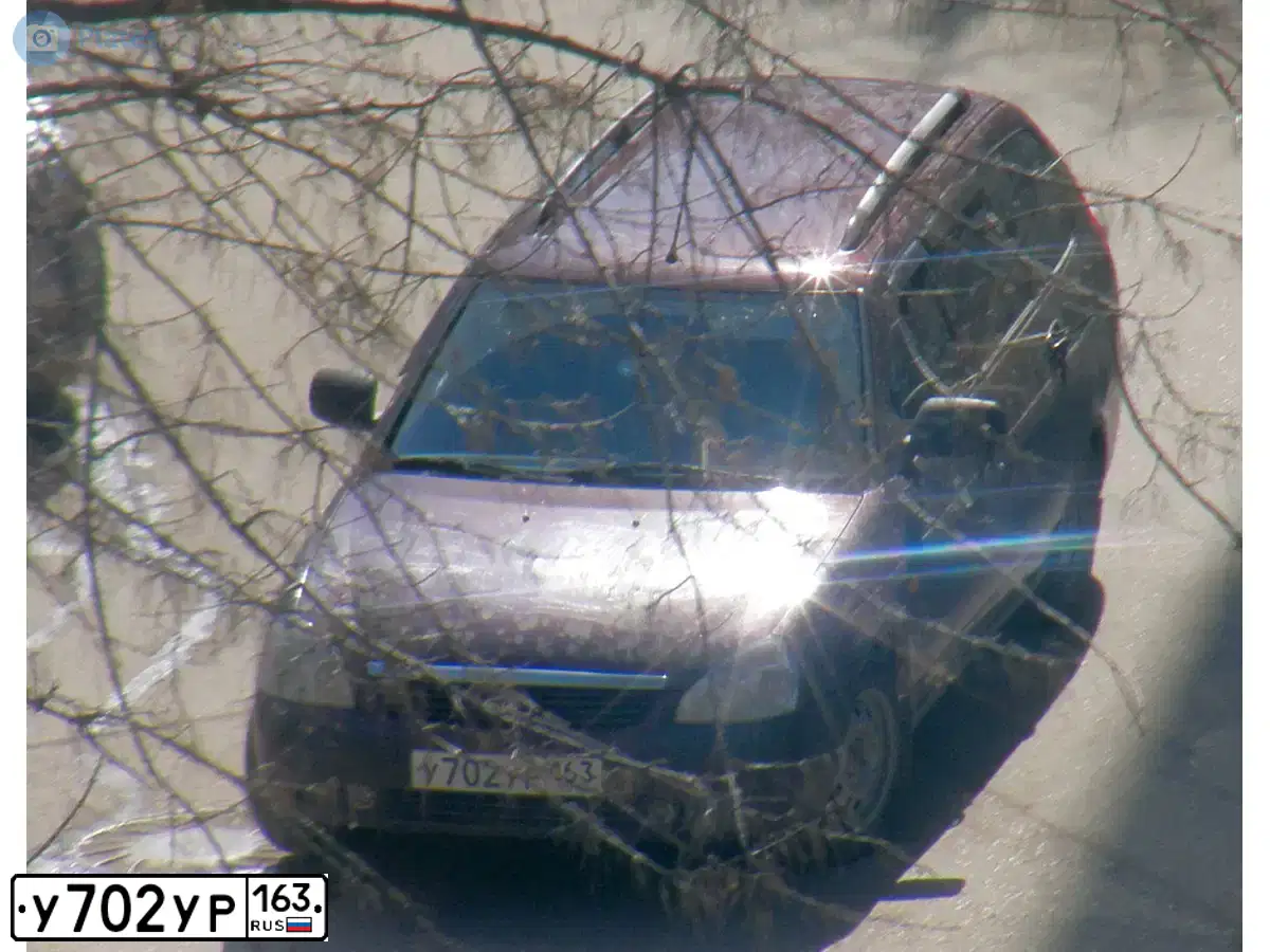 Фото автомобиля LADA 2171 PRIORA, 2012 — госномер У702УР163. Цвет: ТЕМНО-ВИШНЕВЫЙ