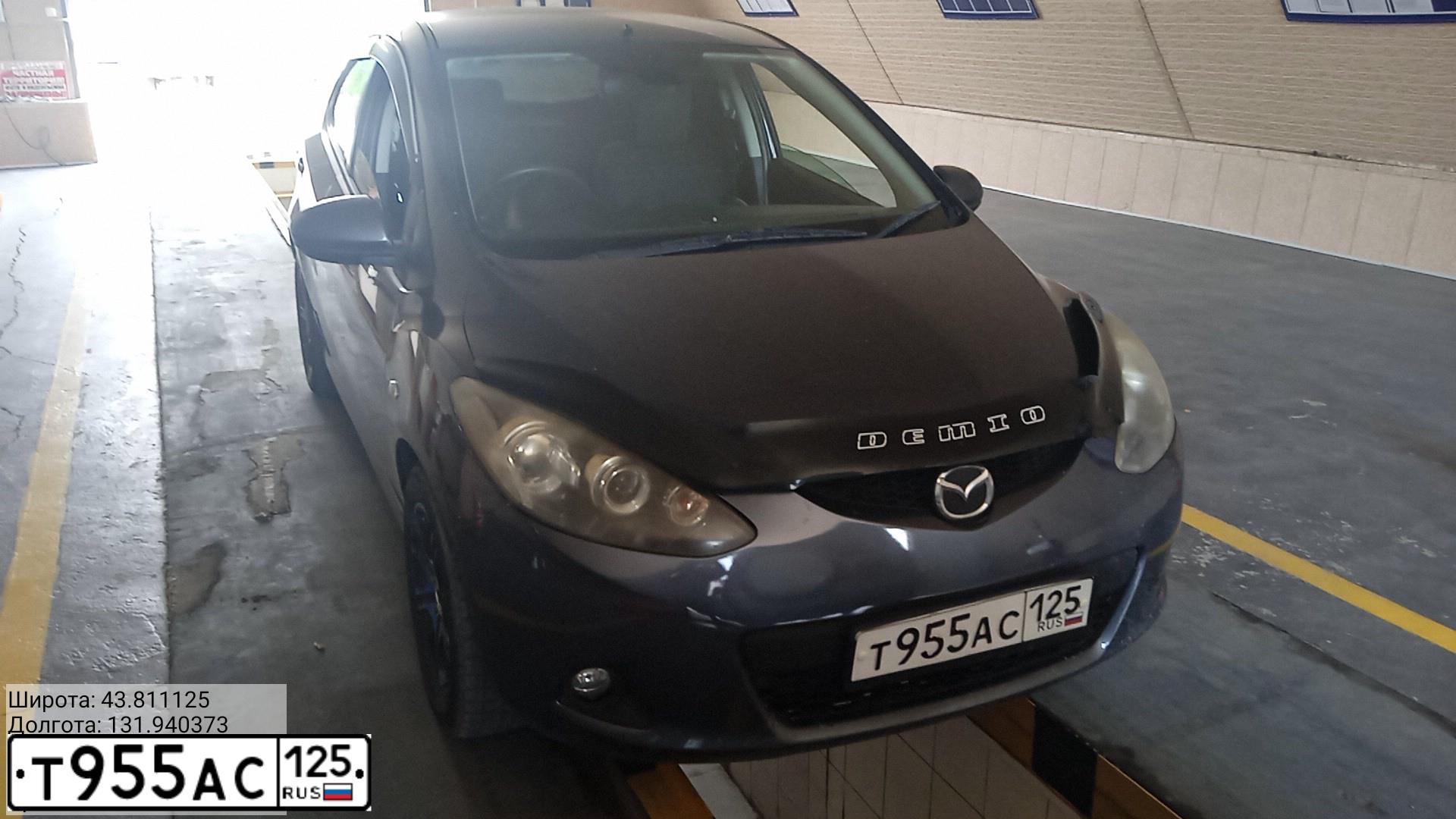 Фото автомобиля MAZDA DEMIO, 2008 — госномер Н871КН75