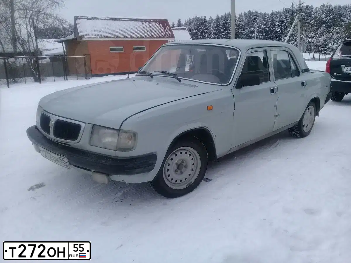 Фото автомобиля GAZ Z 3110 WOLGA, 1997 — госномер Т272ОН55. Цвет: СЕРЫЙ