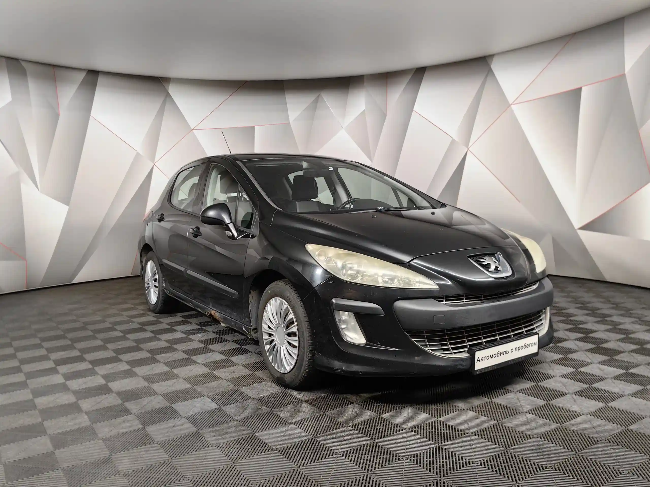 Фото автомобиля PEUGEOT 308, 2011 — госномер С216ОС40. Цвет: ЧЕРНЫЙ