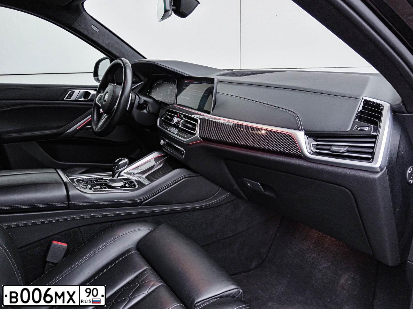 Фото автомобиля BMW X6, 2020 — госномер А999КТ35. Цвет: ЧЕРНЫЙ