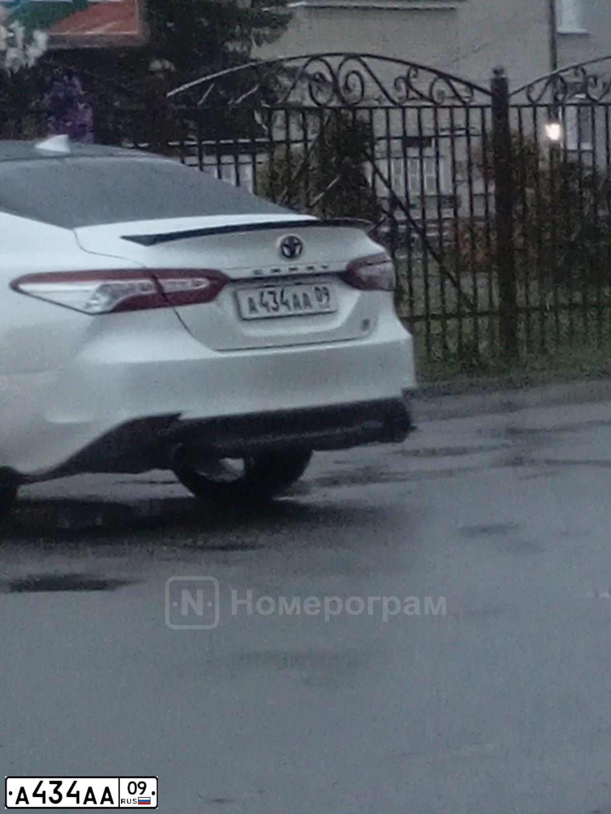 Фото автомобиля NISSAN QASHQAI, 2011 — госномер А434АА09. Цвет: БЕЛЫЙ