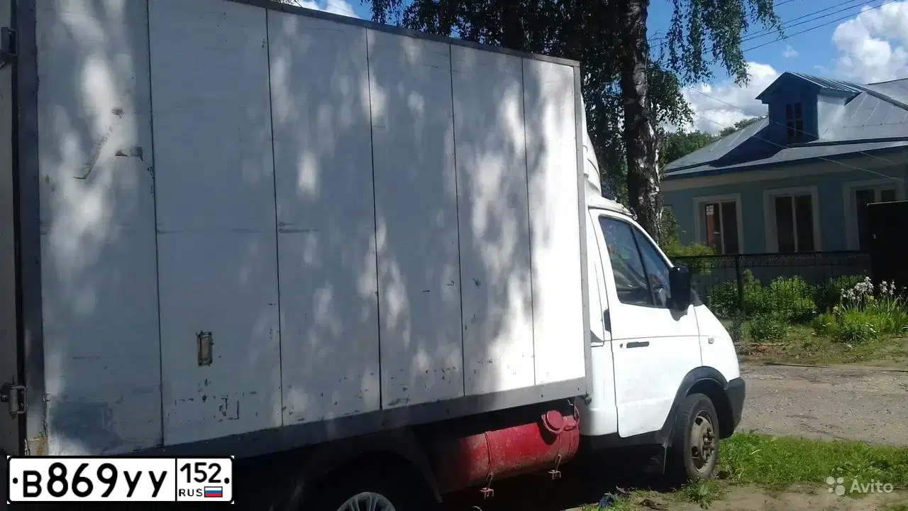 Фото автомобиля GAZ 3302 EL, 2004 — госномер А371ЕК152. Цвет: БЕЛЫЙ
