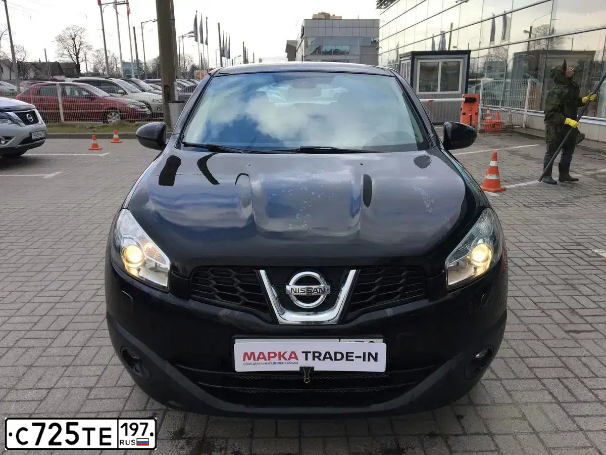 Фото автомобиля MAZDA CX-7, 2011 — госномер С725ТЕ197. Цвет: ЧЕРНЫЙ