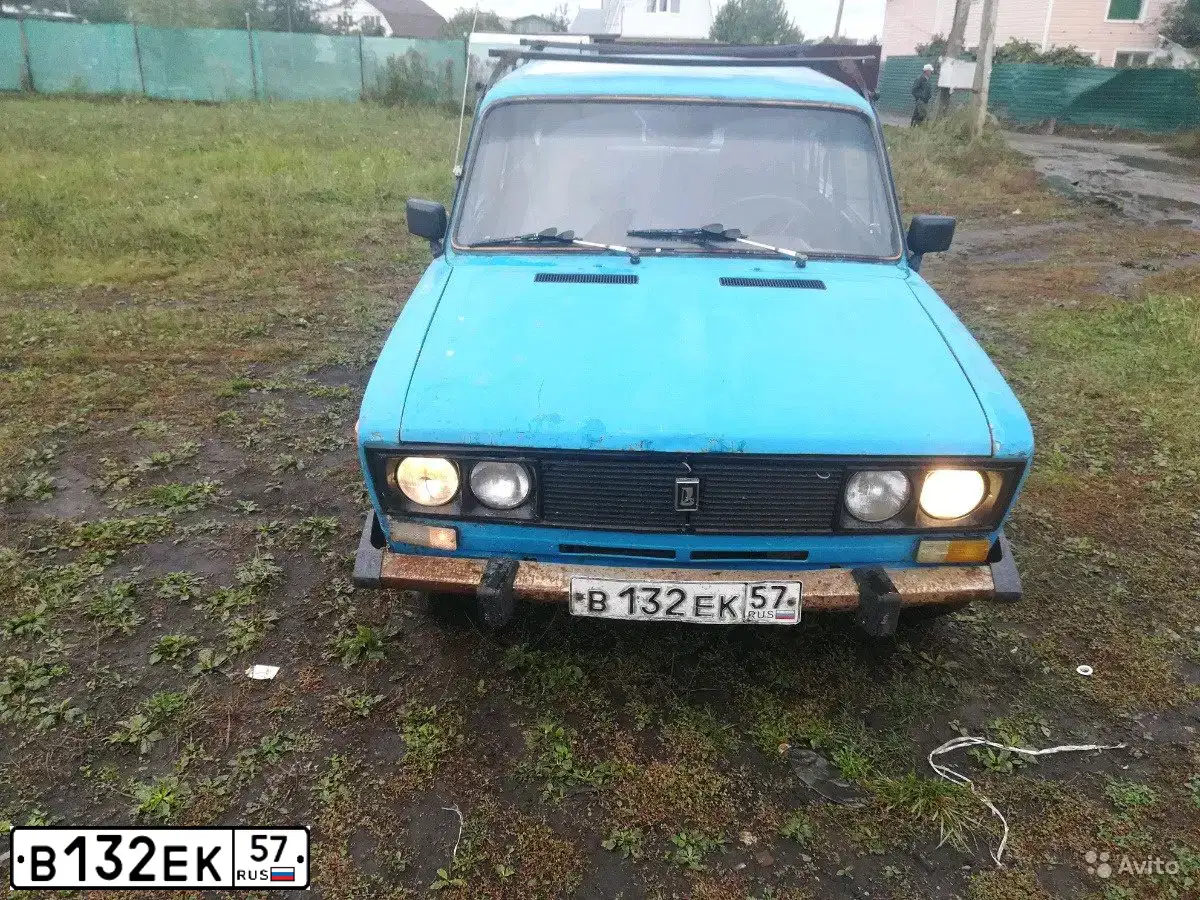 Фото автомобиля VAZ 2106 LADA, 1990 — госномер В132ЕК57