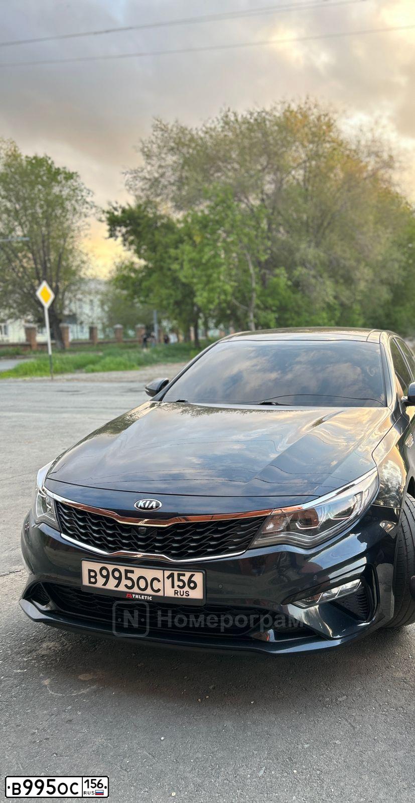 Фото автомобиля KIA MAGENTIS / OPTIMA, 2019 — госномер В995ОС156