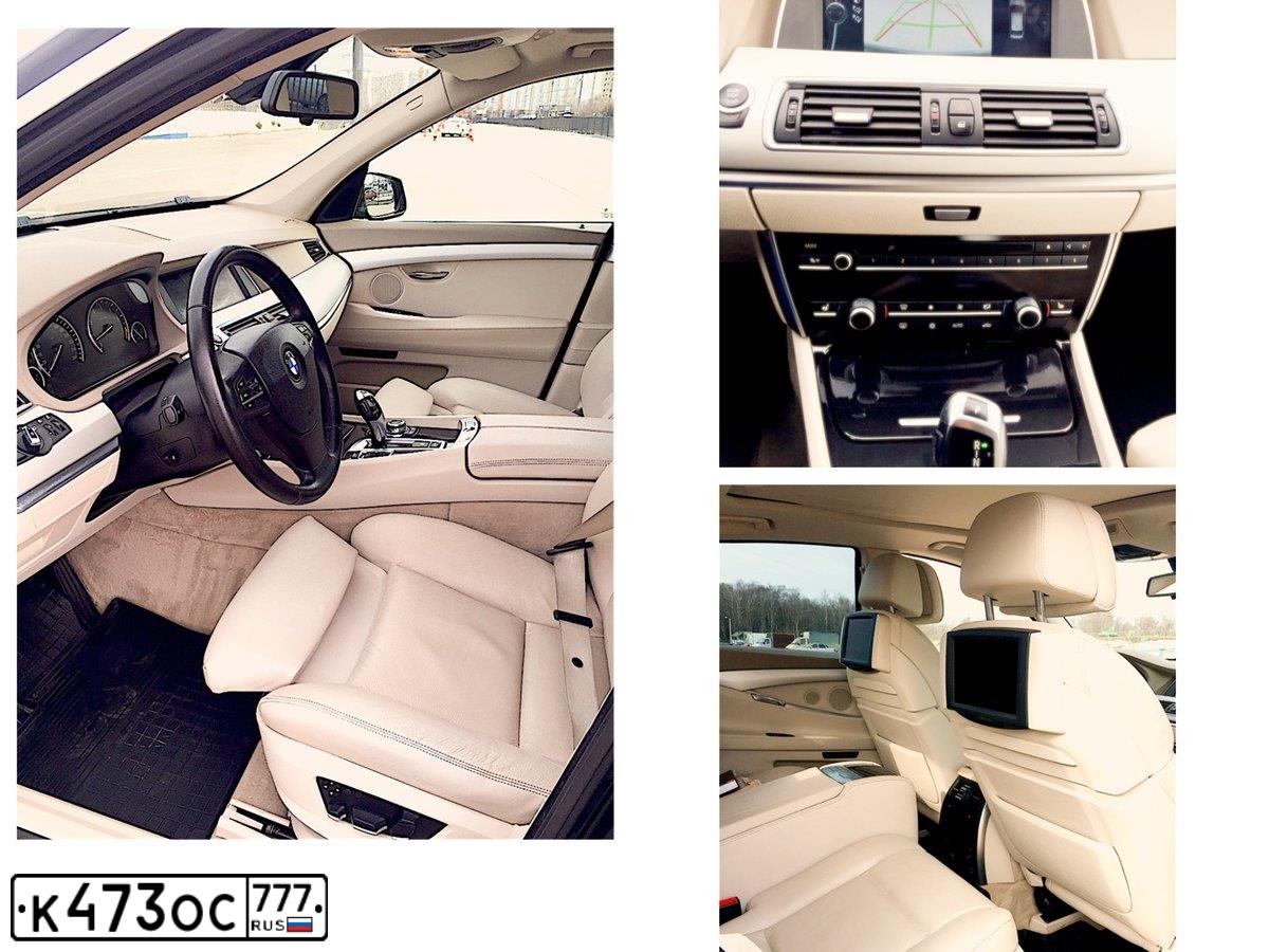 Фото автомобиля BMW SERIE 5 GT, 2010 — госномер К473ОС777. Цвет: ЧЕРНЫЙ