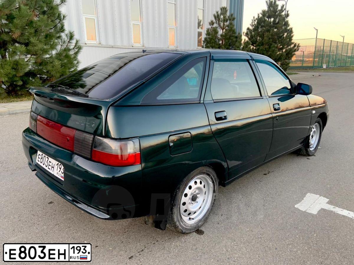 Фото автомобиля LADA 2112, 2002 — госномер Е803ЕН193. Цвет: Темно-зеленый