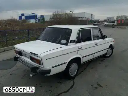 Фото автомобиля LADA 2106 LADA, 1994 — госномер О650СР54. Цвет: Белый