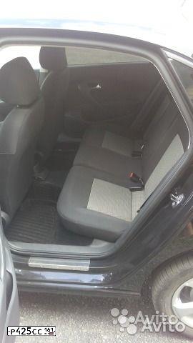 Фото автомобиля VOLKSWAGEN POLO, 2012 — госномер Р425СС161. Цвет: ЧЕРНЫЙ