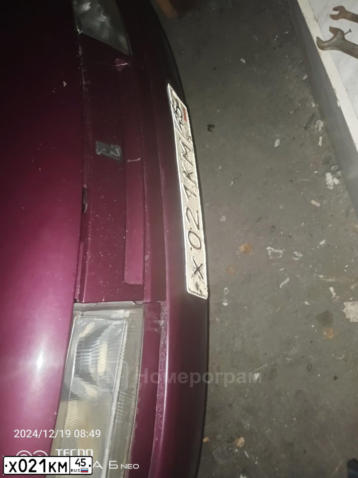 Фото автомобиля LADA 2110, 1998 — госномер Х021КМ45. Цвет: ТЕМНО-КРАСНЫЙ