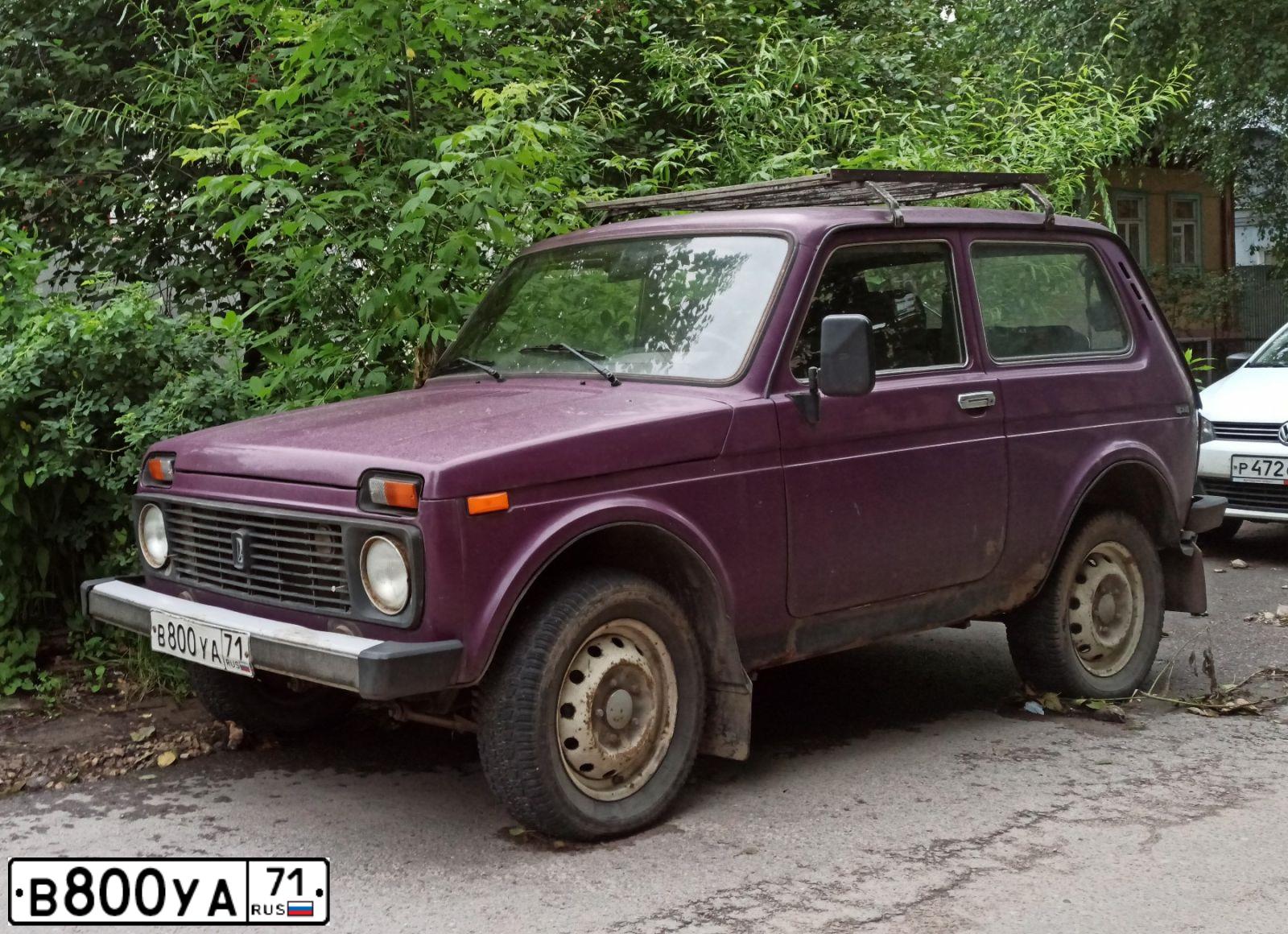 Фото автомобиля LADA NIVA, 2001 — госномер О584ОМ71