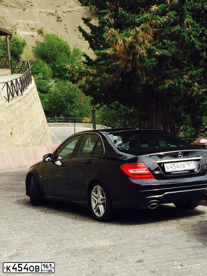 Фото автомобиля MERCEDES C-KLASSE, 2011 — госномер К454ОВ161. Цвет: ЧЕРНЫЙ