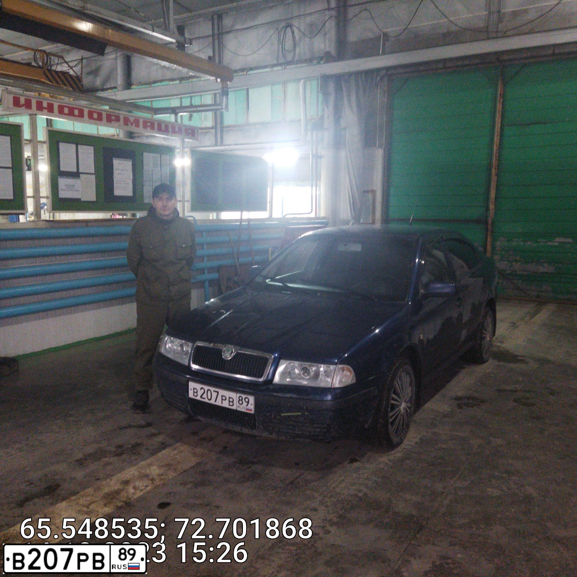 Фото автомобиля SKODA OCTAVIA, 2006 — госномер М451ВЕ02. Цвет: СИНИЙ