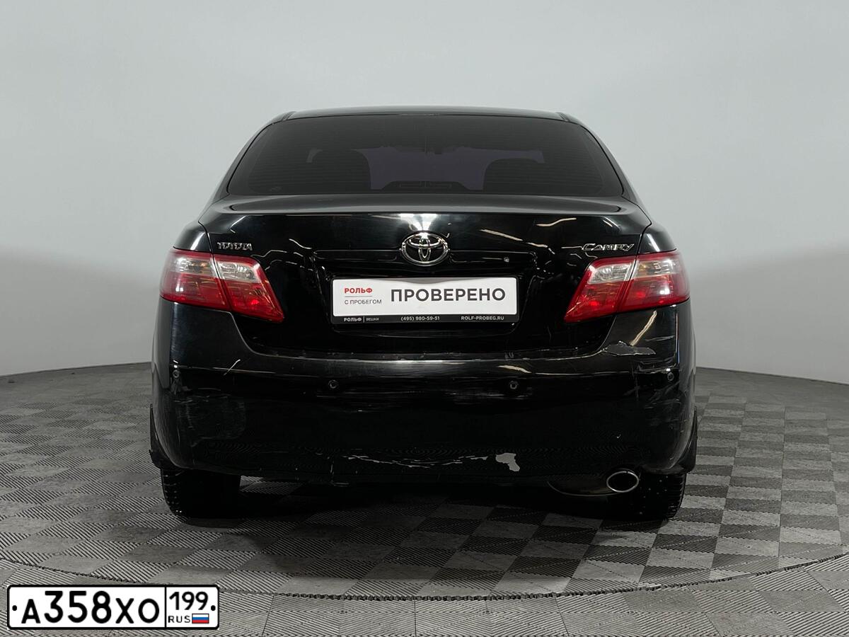 Фото автомобиля TOYOTA CAMRY, 2010 — госномер К852МЕ702. Цвет: ЧЕРНЫЙ