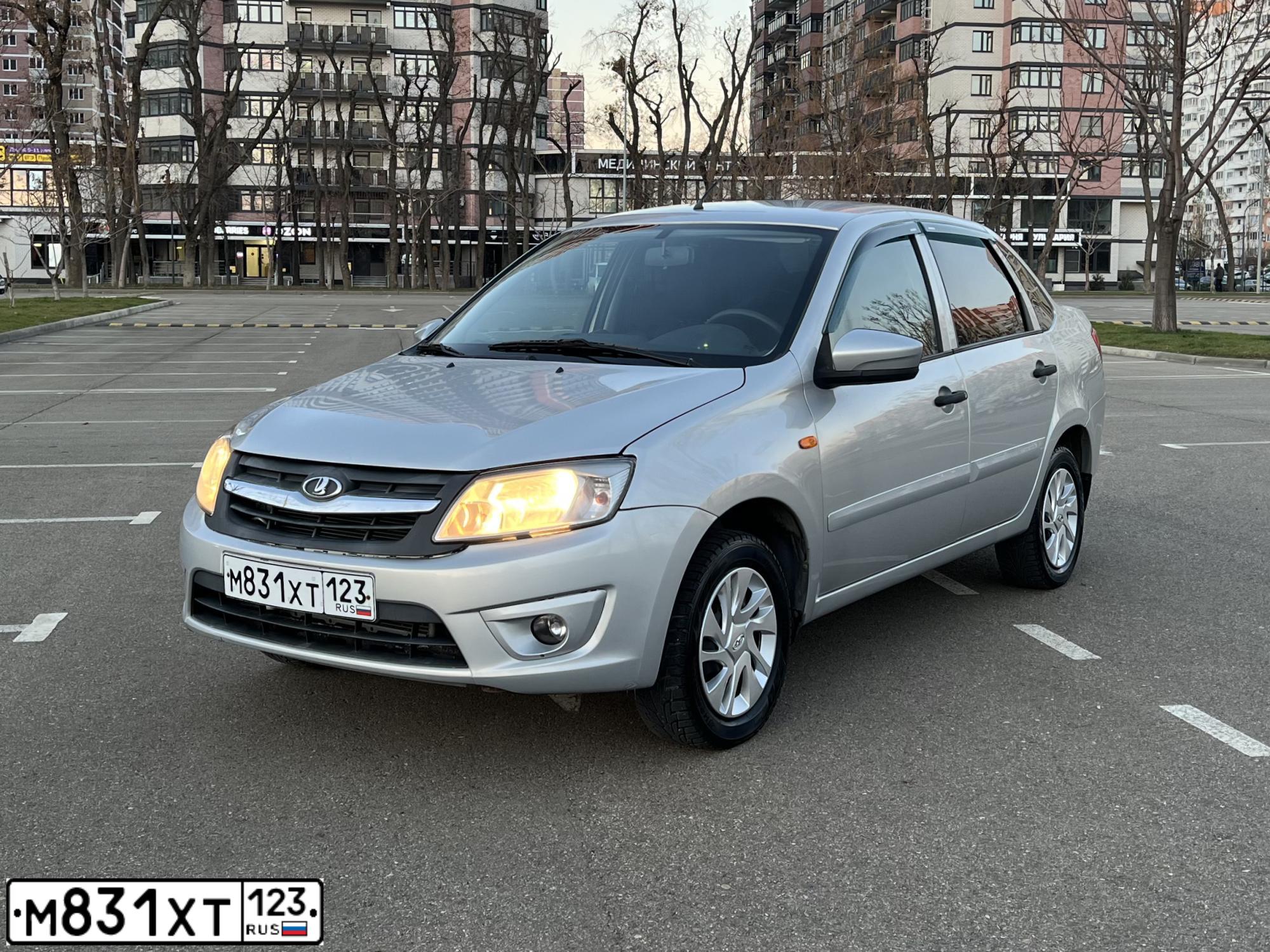 Фото автомобиля LADA GRANTA, 2015 — госномер Н448СВ761
