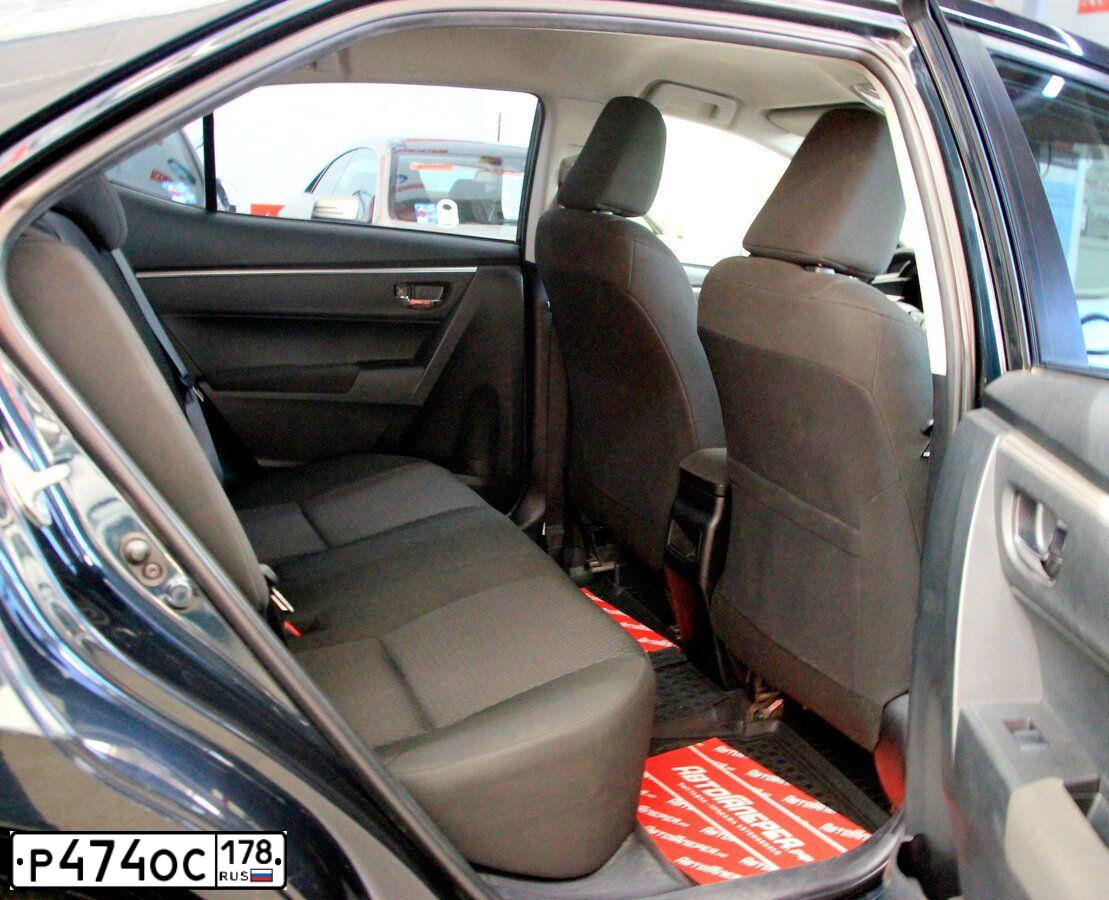 Фото автомобиля TOYOTA COROLLA, 2013 — госномер Р103МТ27. Цвет: ТЕМНО-СЕРЫЙ
