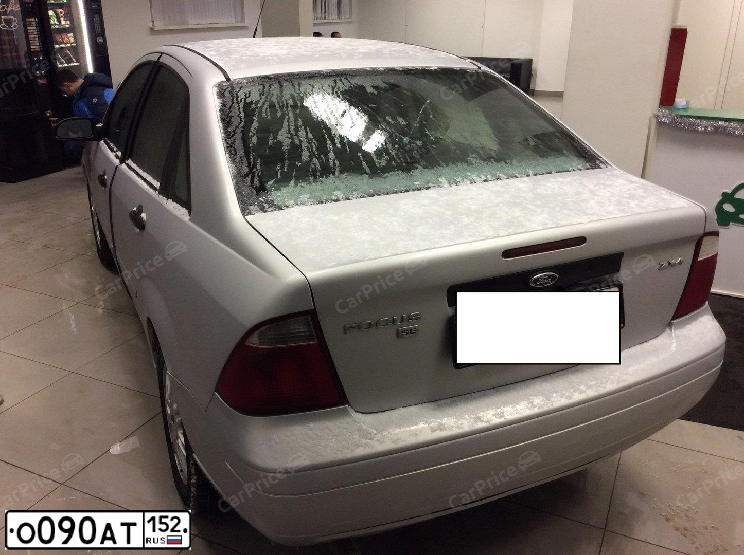 Фото автомобиля FORD FOCUS, 2004 — госномер Т540АТ550. Цвет: СВЕТЛО-СЕРЫЙ