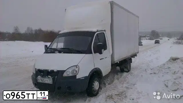 Фото автомобиля GAZ Z 3302 GAZEL, 2012 — госномер О965ТТ11. Цвет: Белый