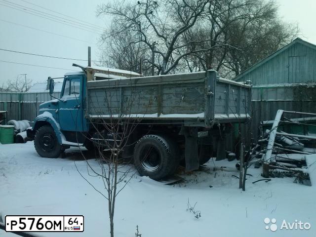 Фото автомобиля ZIL MMZ 4506 /4X2/, 1997 — госномер Р576ОМ64. Цвет: СИНИЙ