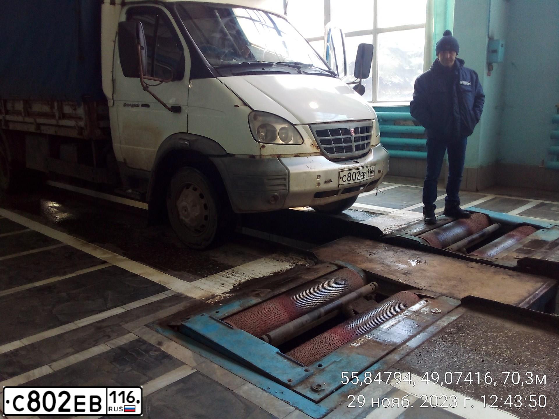 Фото автомобиля GAZ 3310 WALDAI, 2012 — госномер С802ЕВ116. Цвет: Белый