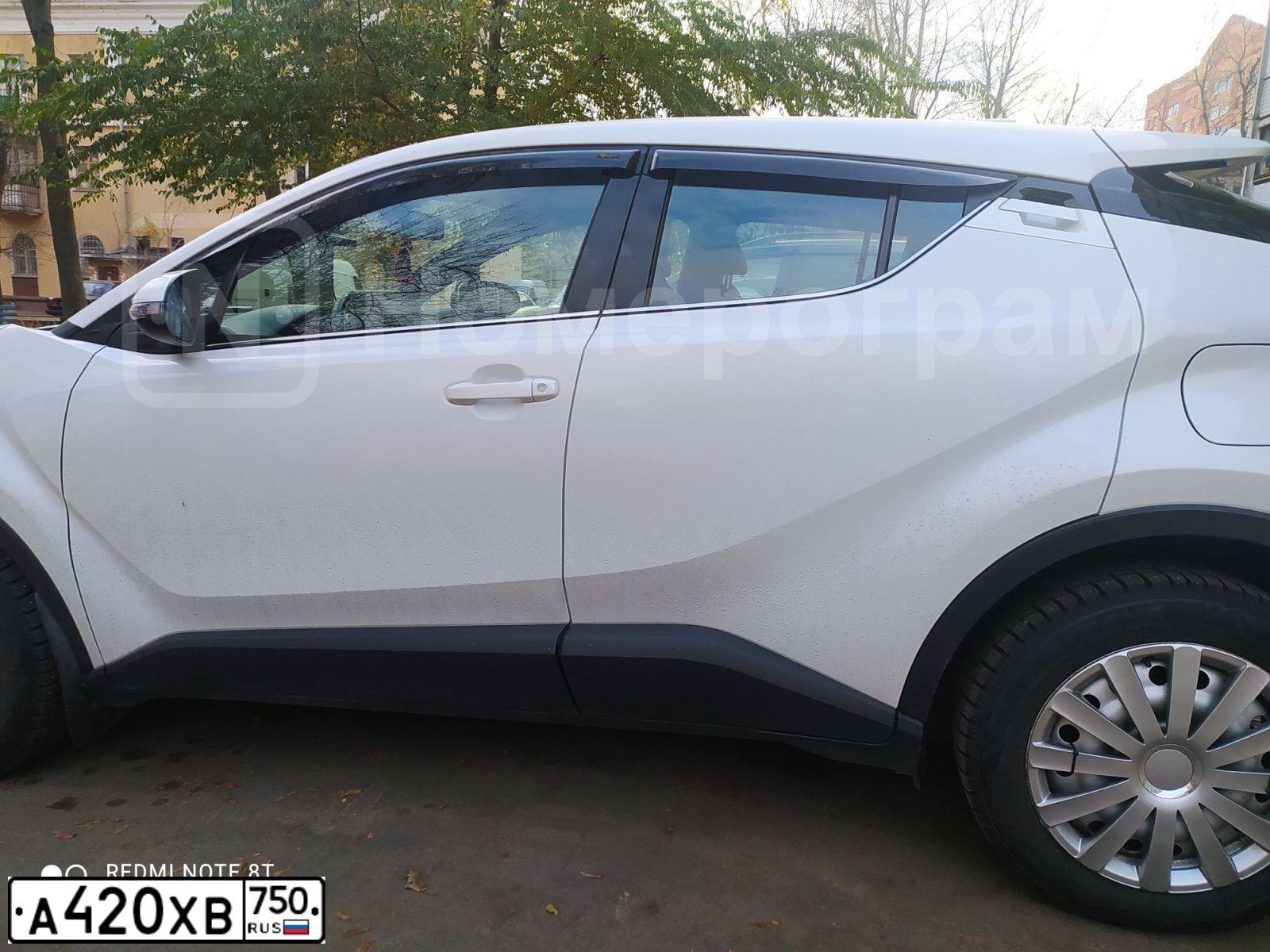 Фото автомобиля TOYOTA C-HR, 2019 — госномер Х595ТМ797