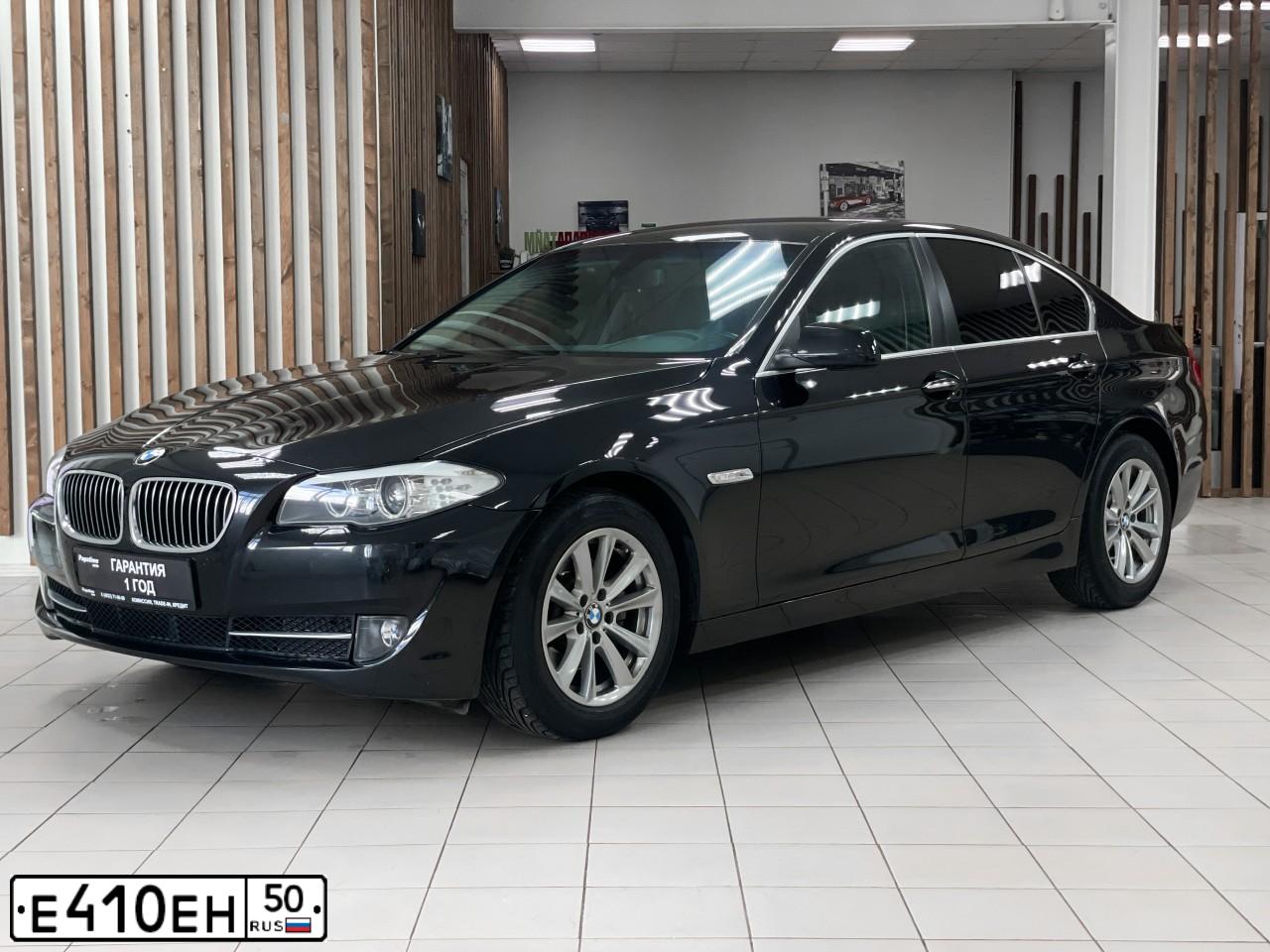 Фото автомобиля BMW SERIE 5, 2013 — госномер М259ТС69. Цвет: ЧЕРНЫЙ
