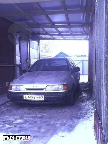 Фото автомобиля ФОРД СКОРПИО, 1987 — госномер А748ЕУ61. Цвет: Белый