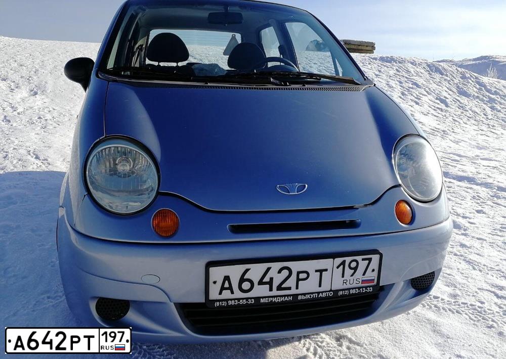 Фото автомобиля DAEWOO O MATIZ, 2011 — госномер К043ВК198. Цвет: СЕРО-ПЕРЛАМУТРОВЫЙ