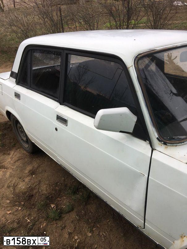 Фото автомобиля ВАЗ 21074, 2001 — госномер Е208ОН08. Цвет: ЯРКО-БЕЛЫЙ