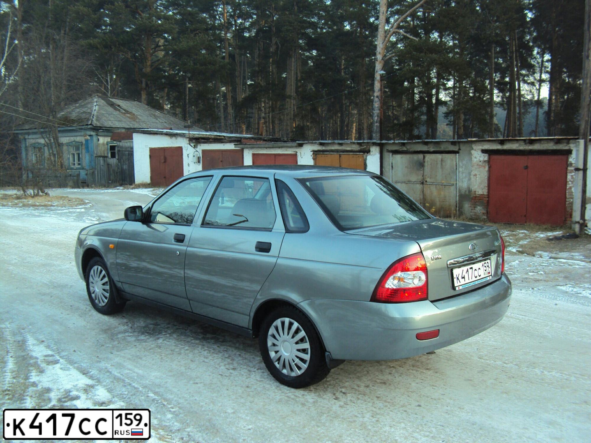 Фото автомобиля LADA 2170 PRIORA, 2010 — госномер Н751ОК159. Цвет: СРЕДНИЙ СЕРО-ЗЕЛЕНЫЙ МЕТ