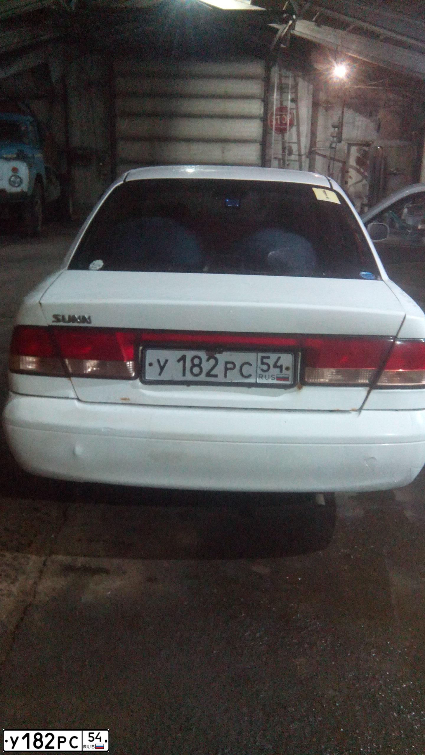 Фото автомобиля NISSAN SUNNY, 2002 — госномер Р433ЕК154