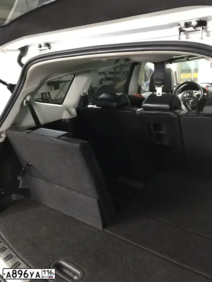 Фото автомобиля NISSAN QASHQAI, 2013 — госномер А896УА116. Цвет: Белый