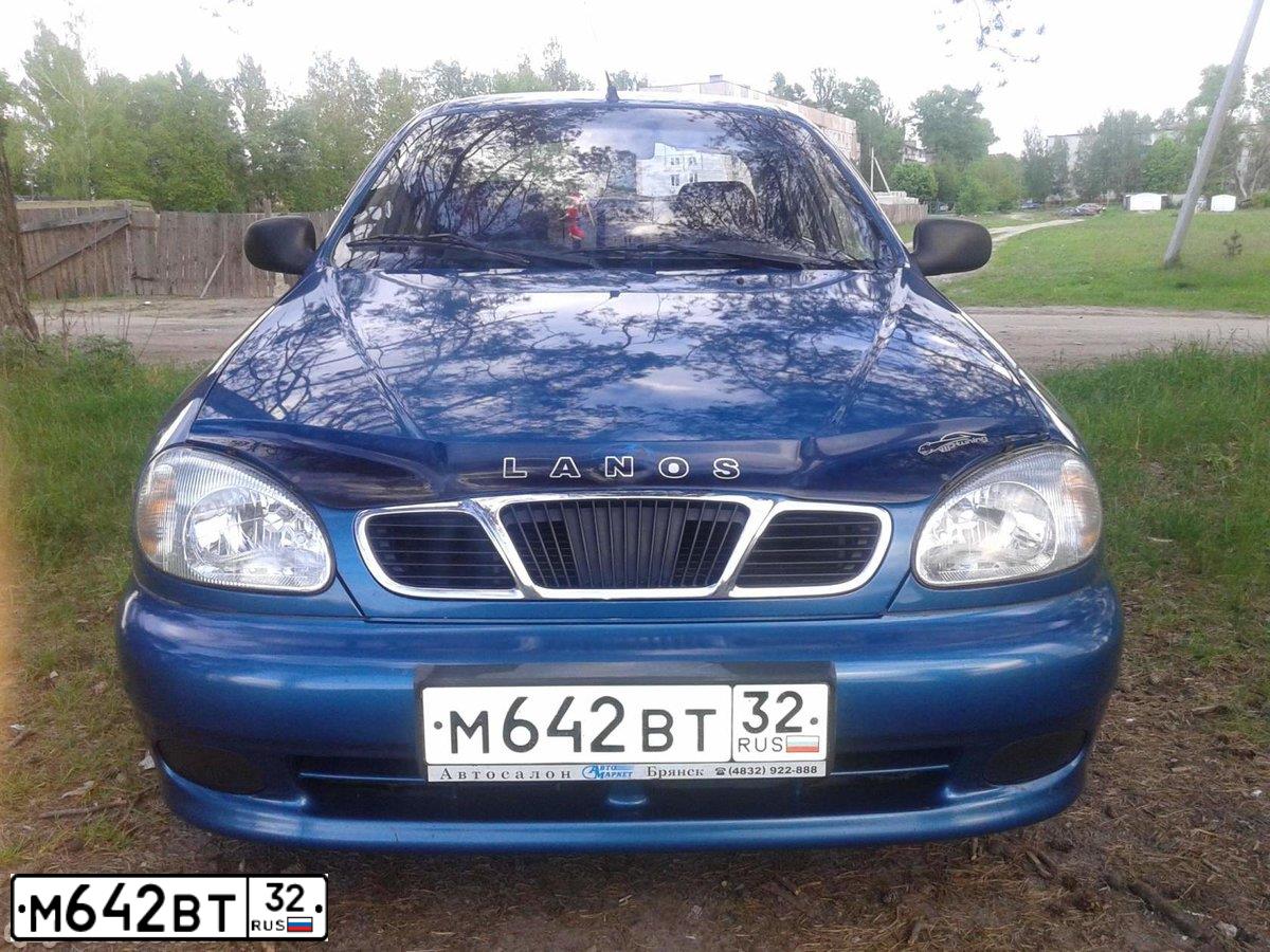 Фото автомобиля ZAZ CHANCE, 2011 — госномер М642ВТ32. Цвет: СИНЕ-ГОЛУБОЙ