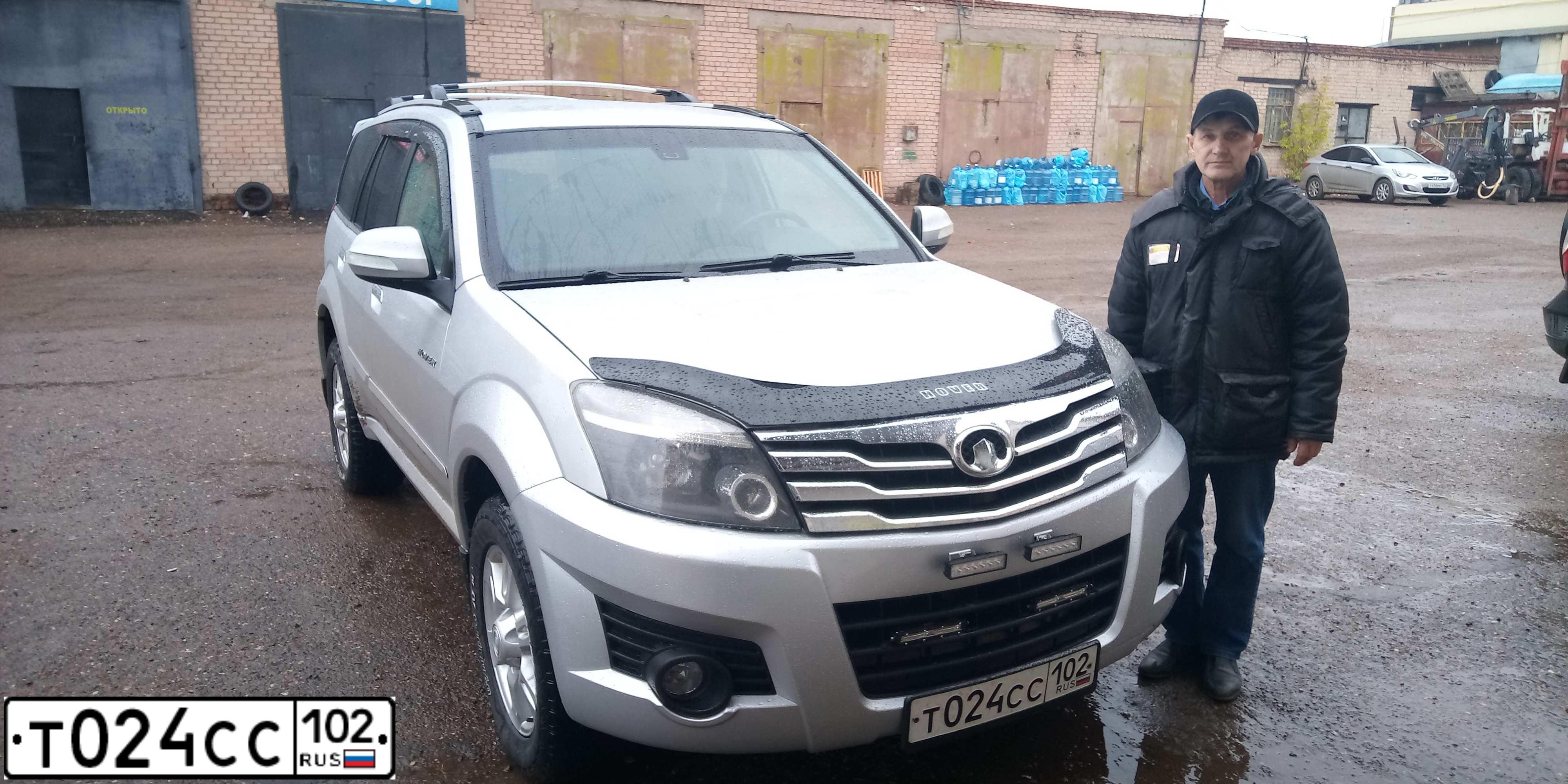 Фото автомобиля GREAT WALL HOVER, 2011 — госномер Е497АР156. Цвет: СВЕТЛО-СЕРЫЙ