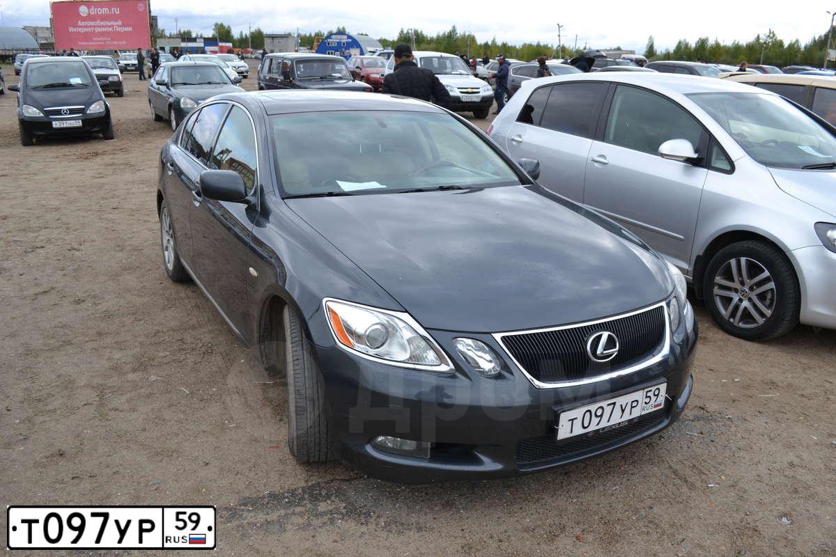 Фото автомобиля LEXUS GS, 2005 — госномер А761ОХ702. Цвет: ТЕМНО-СЕРЫЙ