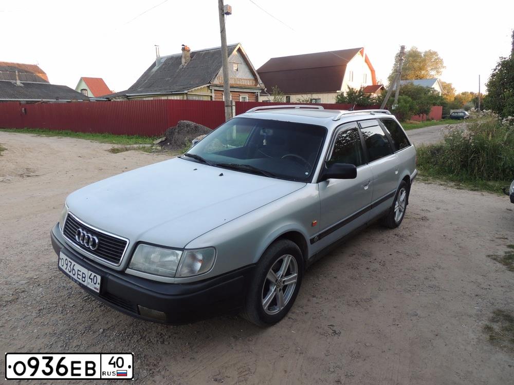 Фото автомобиля AUDI 100, 1992 — госномер Т116АЕ181. Цвет: Коричневый
