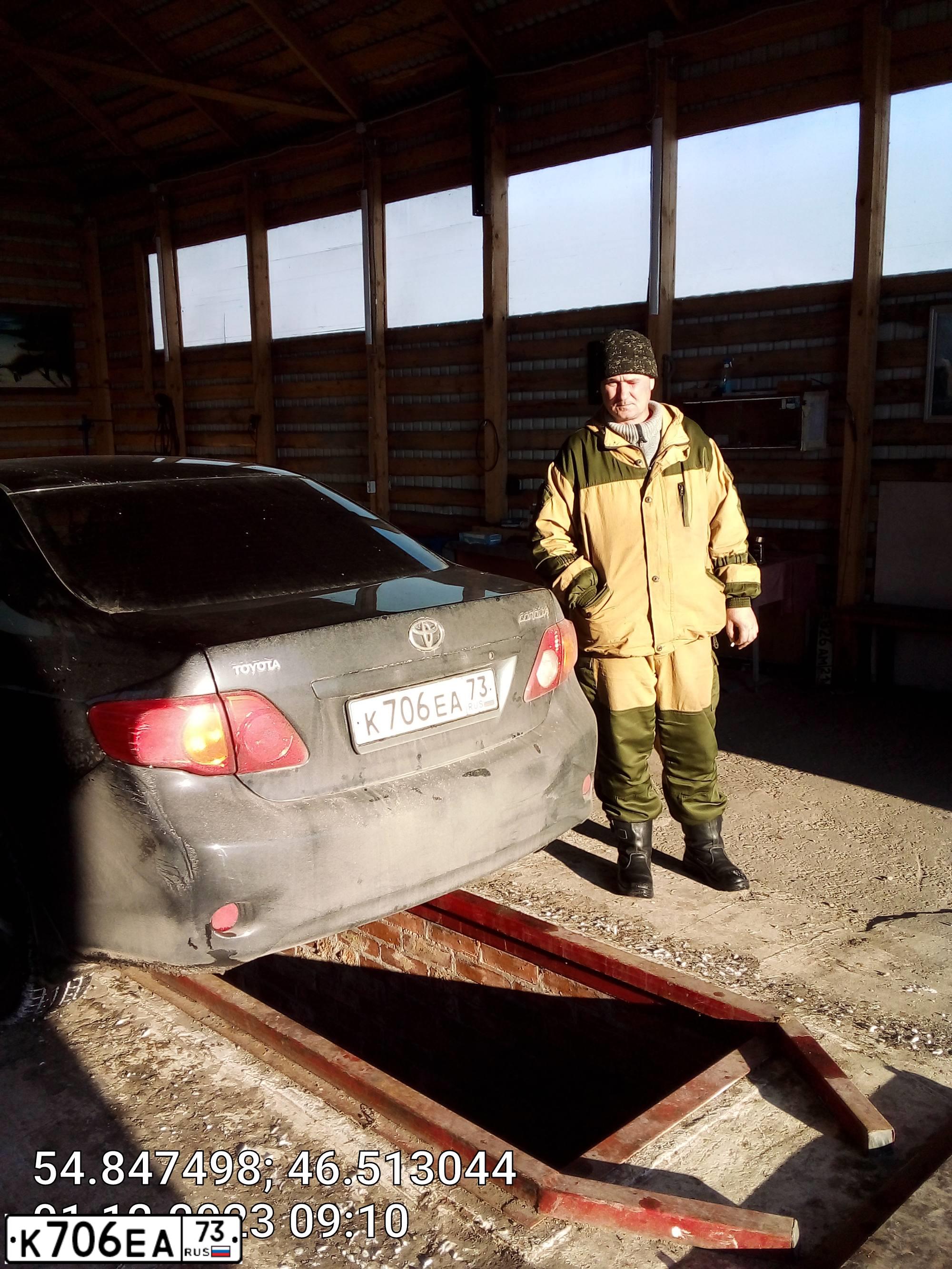 Фото автомобиля TOYOTA COROLLA, 2007 — госномер М291ОХ21. Цвет: ЧЕРНЫЙ