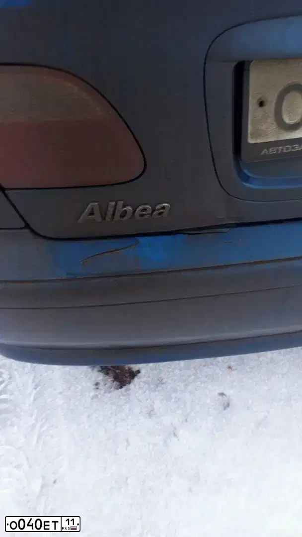 Фото автомобиля FIAT ALBEA, 2011 — госномер О040ЕТ11