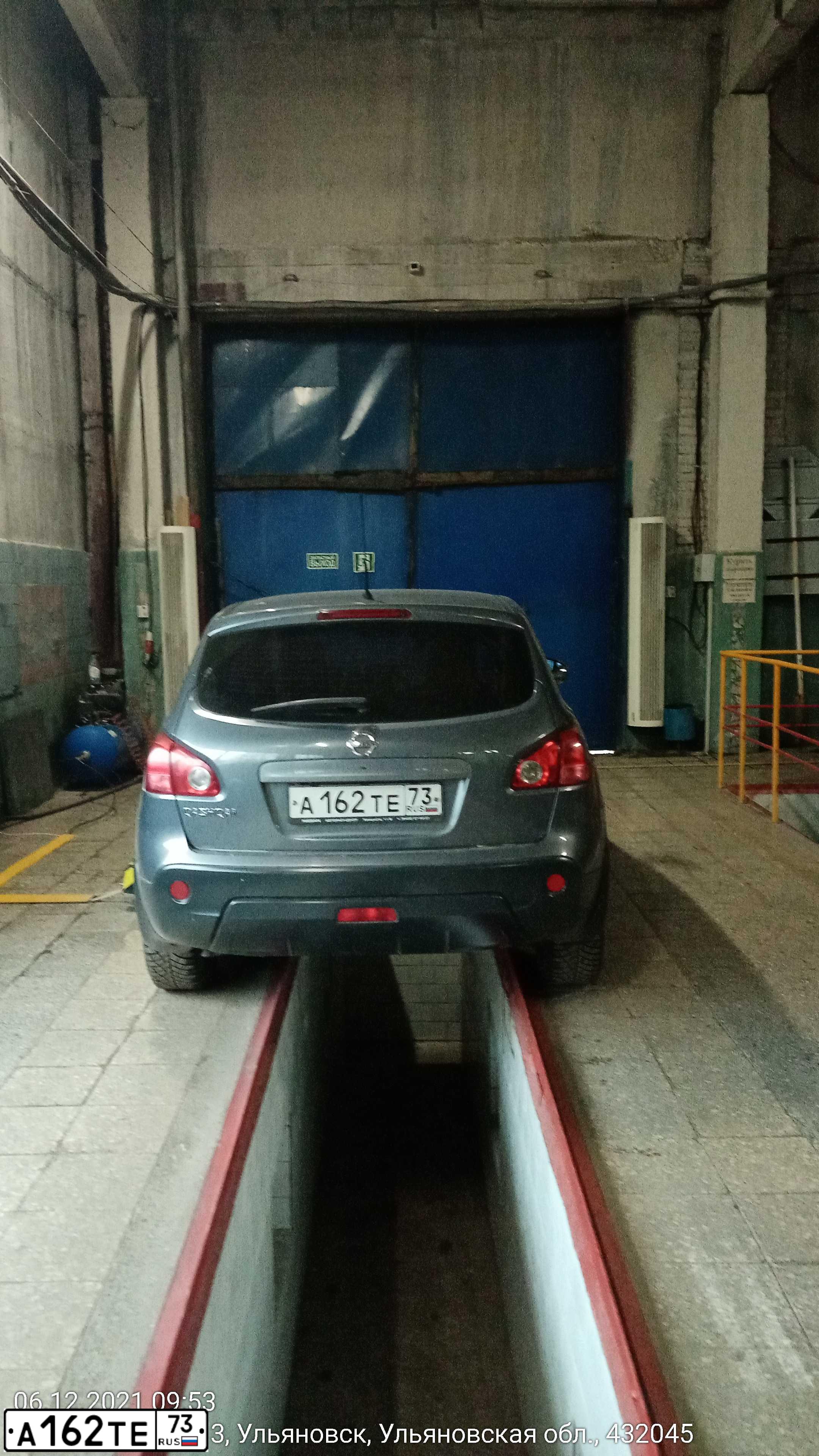 Фото автомобиля NISSAN QASHQAI, 2008 — госномер М027ММ73. Цвет: СЕРЫЙ
