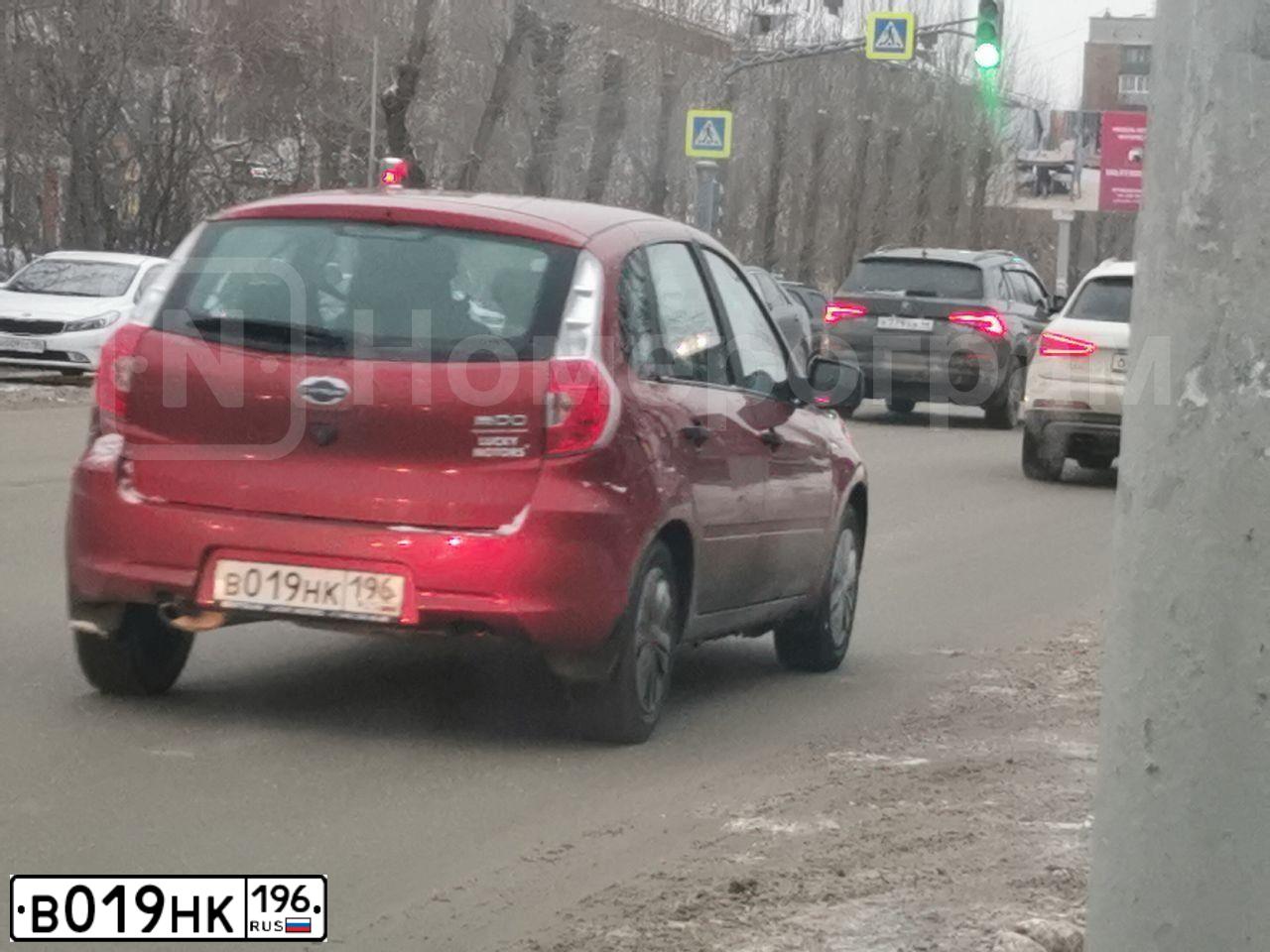 Фото автомобиля DATSUN MI-DO, 2015 — госномер Р555УТ196