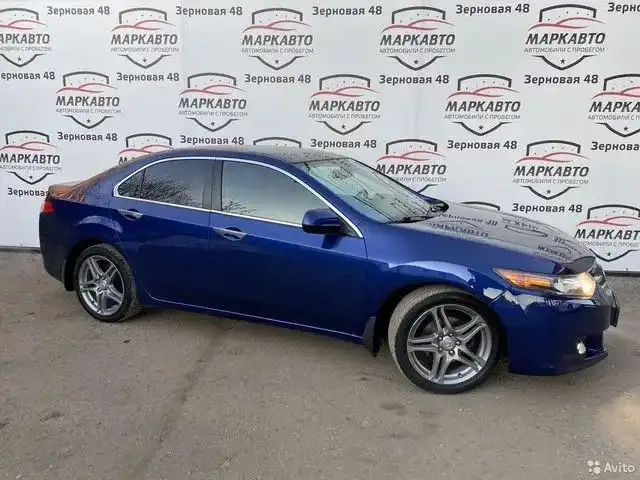 Фото автомобиля HONDA ACCORD, 2008 — госномер О952КО32. Цвет: ТЕМНО-СИНИЙ