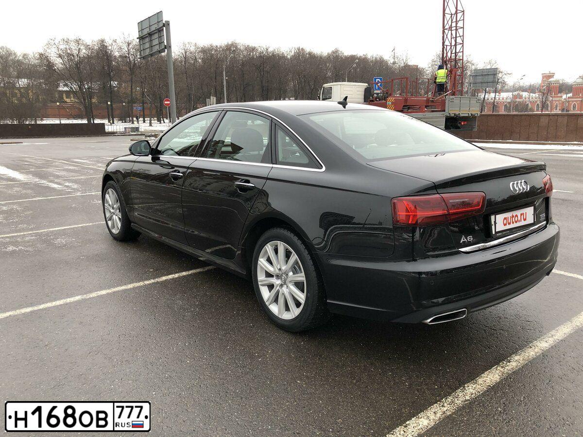 Фото автомобиля AUDI A6, 2015 — госномер В538РН799. Цвет: ЧЕРНЫЙ