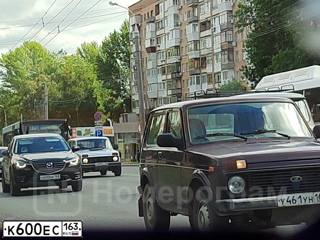 Фото автомобиля TAGAZ SANTA FE CLASSIC, 2008 — госномер А764АК163. Цвет: СВЕТЛО-СЕРЫЙ