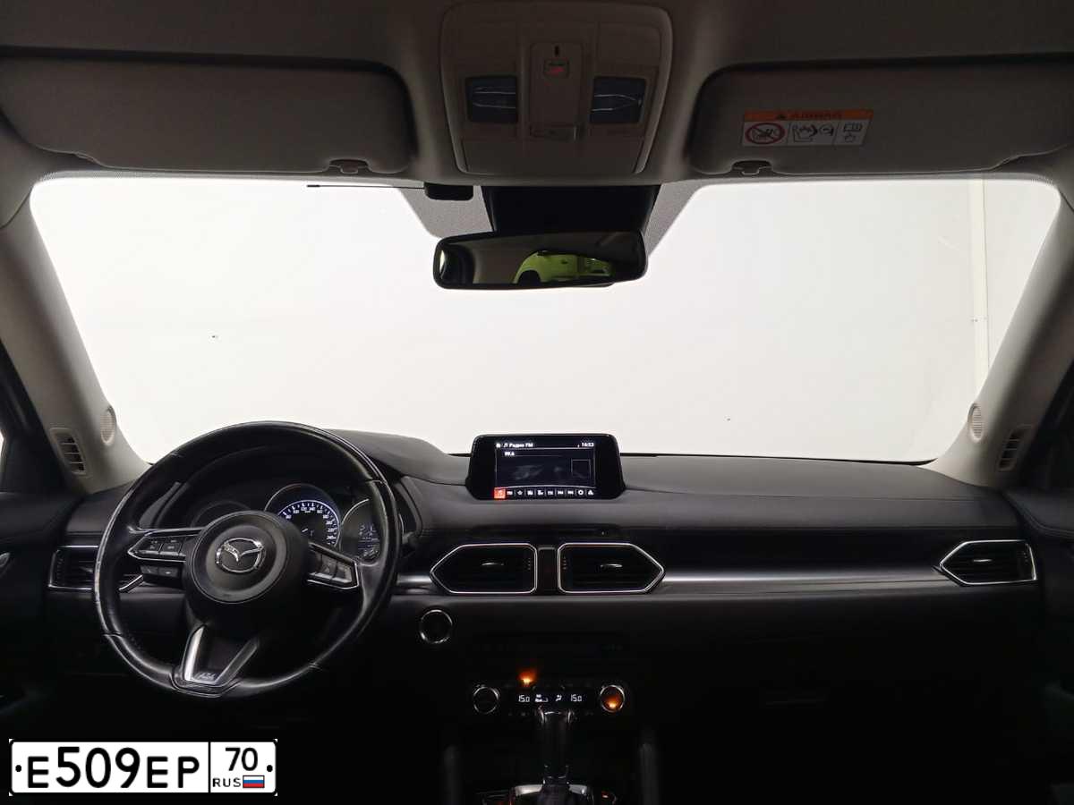 Фото автомобиля MAZDA CX-5, 2017 — госномер Х402ОМ142. Цвет: СИНИЙ