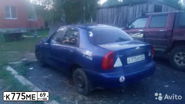 Фото автомобиля ZAZ LANOS, 2007 — госномер А400ХК61. Цвет: синий